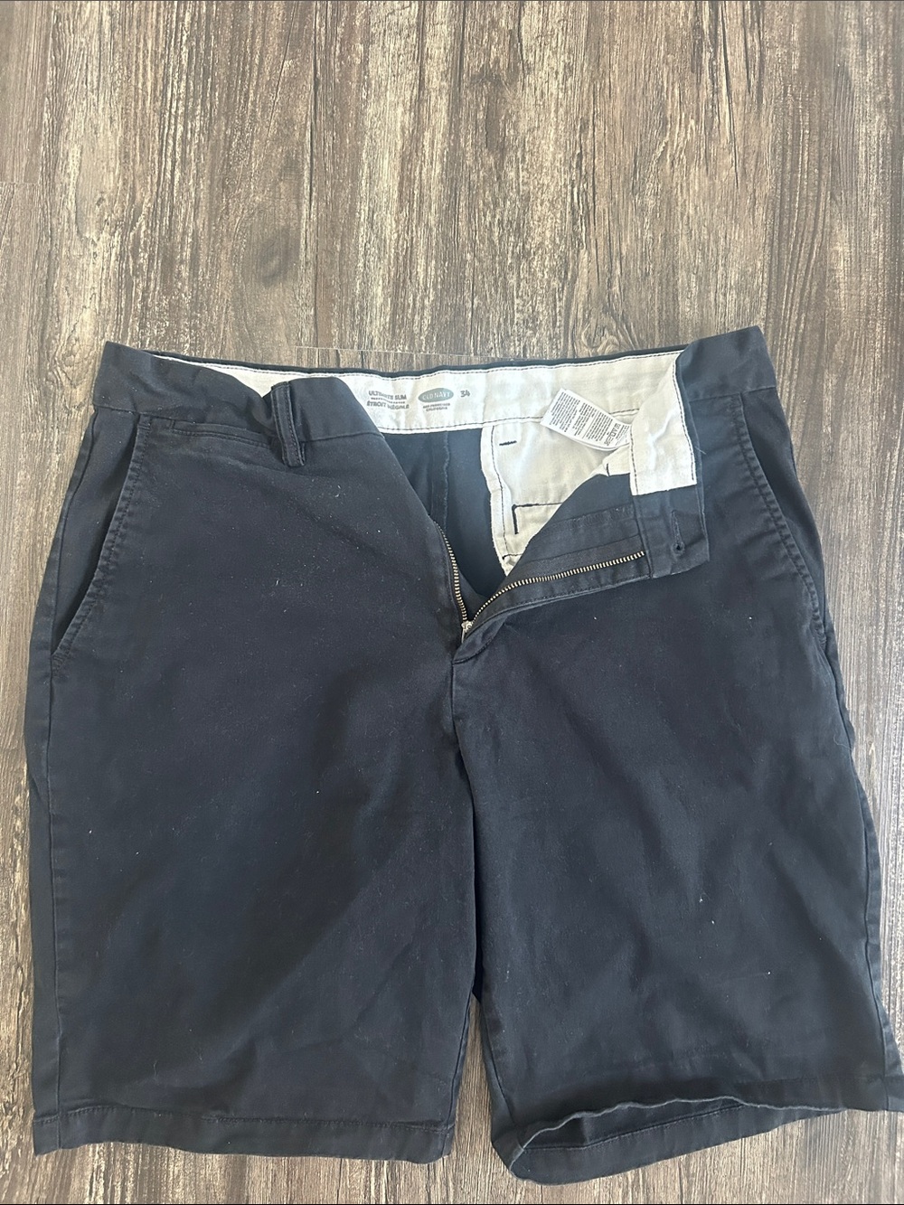 Old Navy Men's Navy Chino Shorts